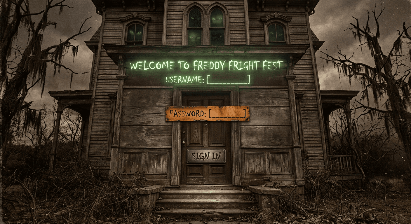 Freddy Fright Fest haunted house